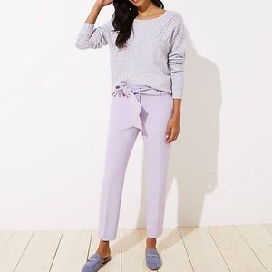 SLIM TIE WAIST PENCIL PANTS IN MARISA FIT